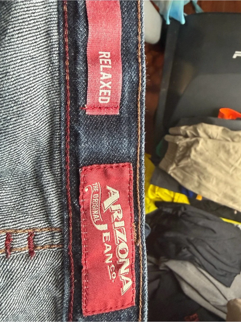 Arizona Jean Company boys Dark Blue Relaxed Jeans